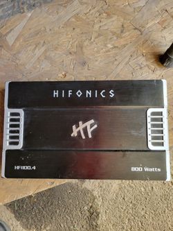 Hifonics Amp 4Ch