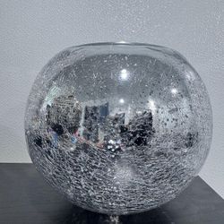 Cracked Glass Decorative Bowl