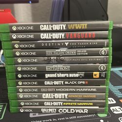 Xbox one games (read description )