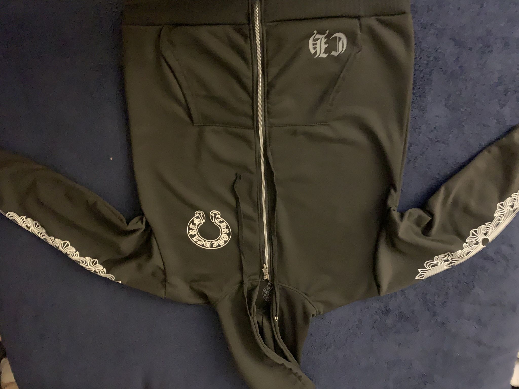 Chrome heart sweater