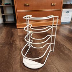 SALT (Smart Affordable Life Toots) Pan Organizer Rack, good condition, 10"×12"×9.5"