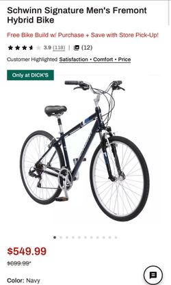 Schwinn bike,  (Originally 550)