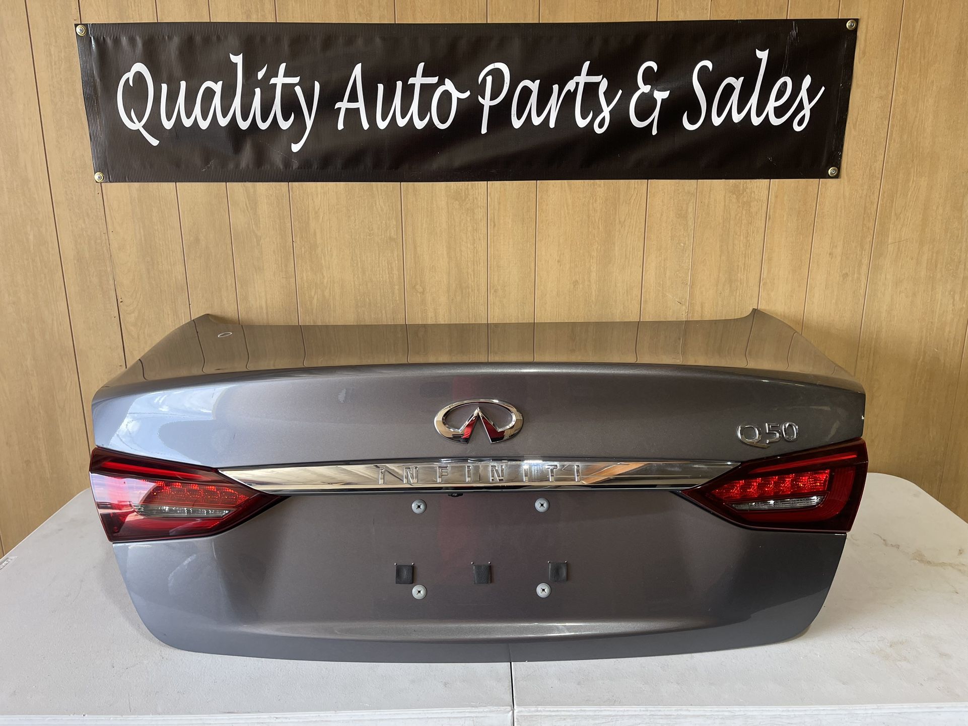 2018 2019 2020 2021 Infiniti Q50 Trunk Lid