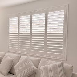 Window Shutters (FREE ESTIMATES & SAME DAY PRICING)- Wood, Plantation, Custom, Interior, Treatments, Coverings. Persianas de Madera. Se Habla Espanol.