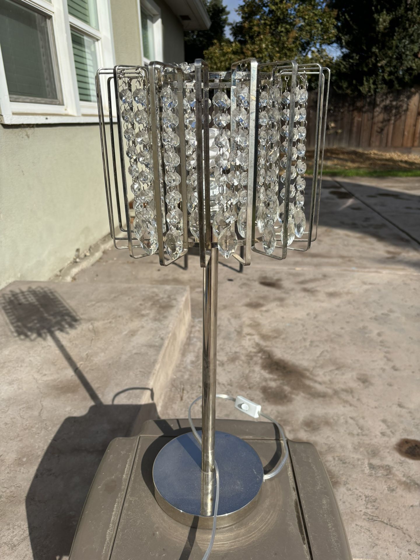 Elegant Crystal Lamp