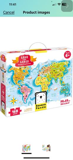 What In The World Young Explorers Large Puzzle