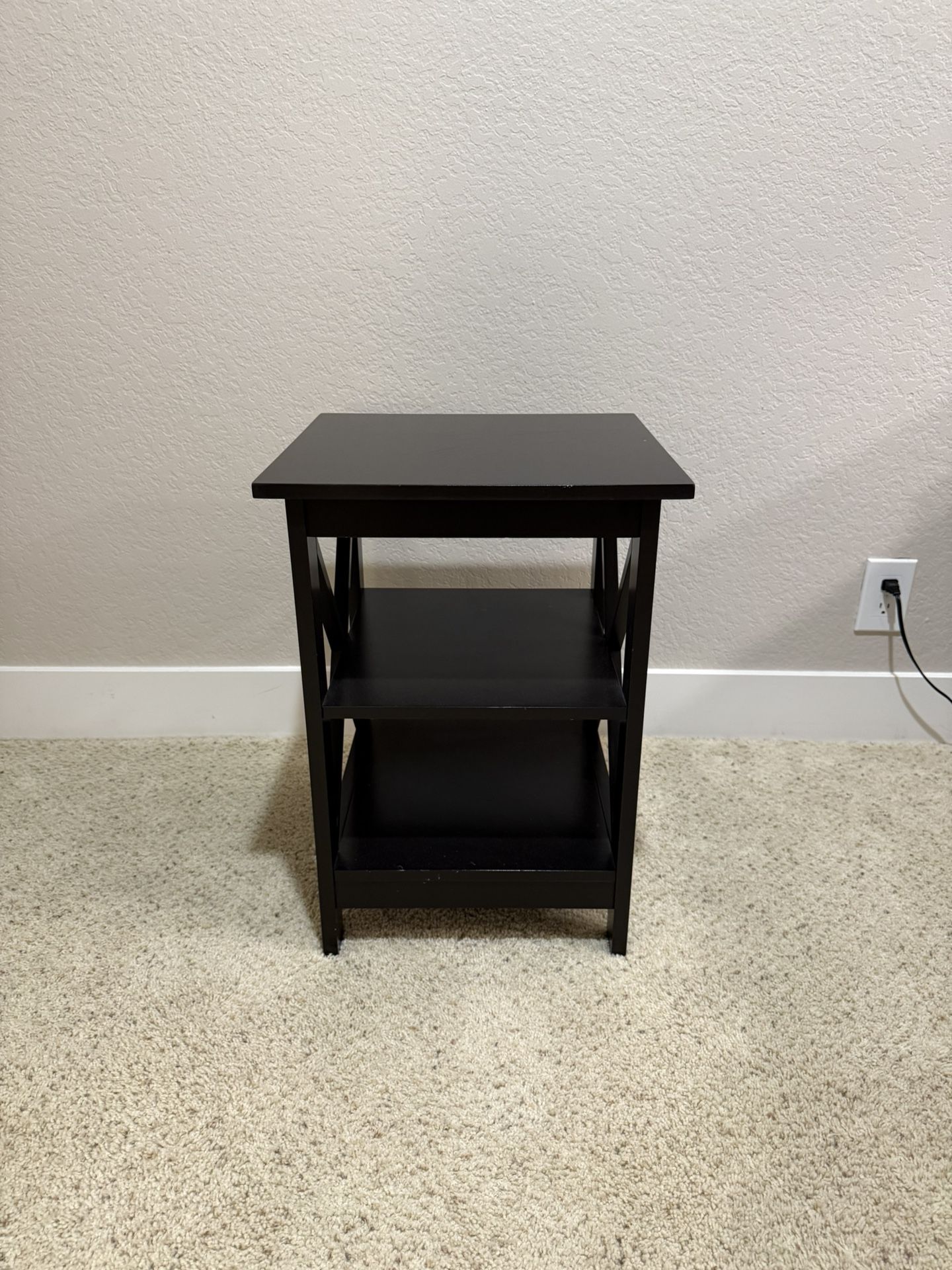 Black Side Table 