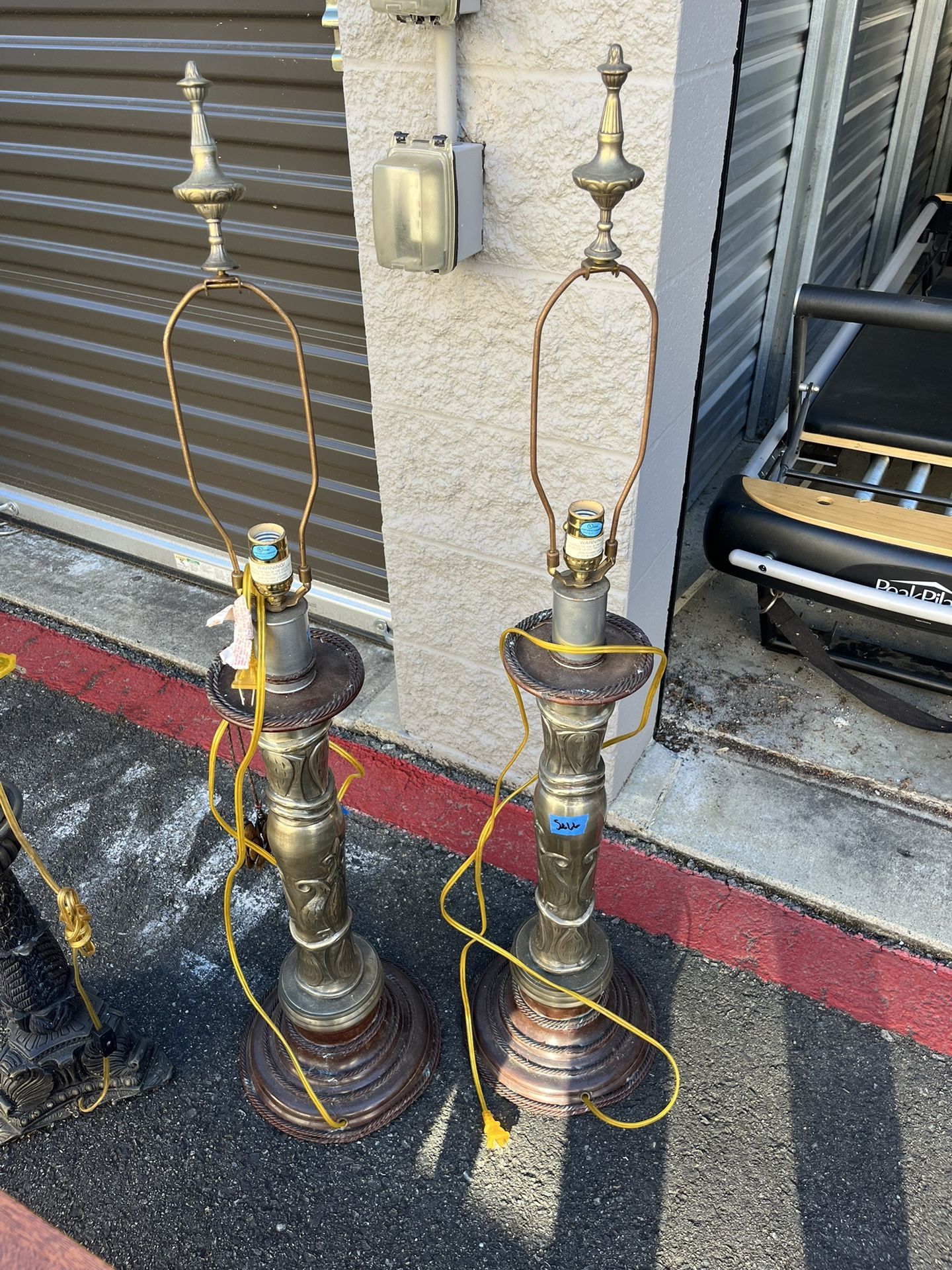 Vintage Lamps (2 Matching)