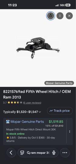 Ram trailer hitch