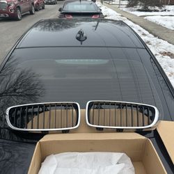 BMW Silver Kidney Grill, F36, 428i 2016 + 