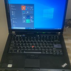 Lenovo Thinkpad T400 Core 2 4gb ram 120gb ram With Windows 10,Microsoft Word ,excel And Power Point