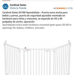 Cardinal Gates EX100 XpandaGate – Extra Wide Safety Gate 30"–90" – New