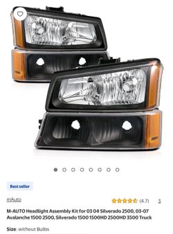 Chevy Silverado headlight set NEW