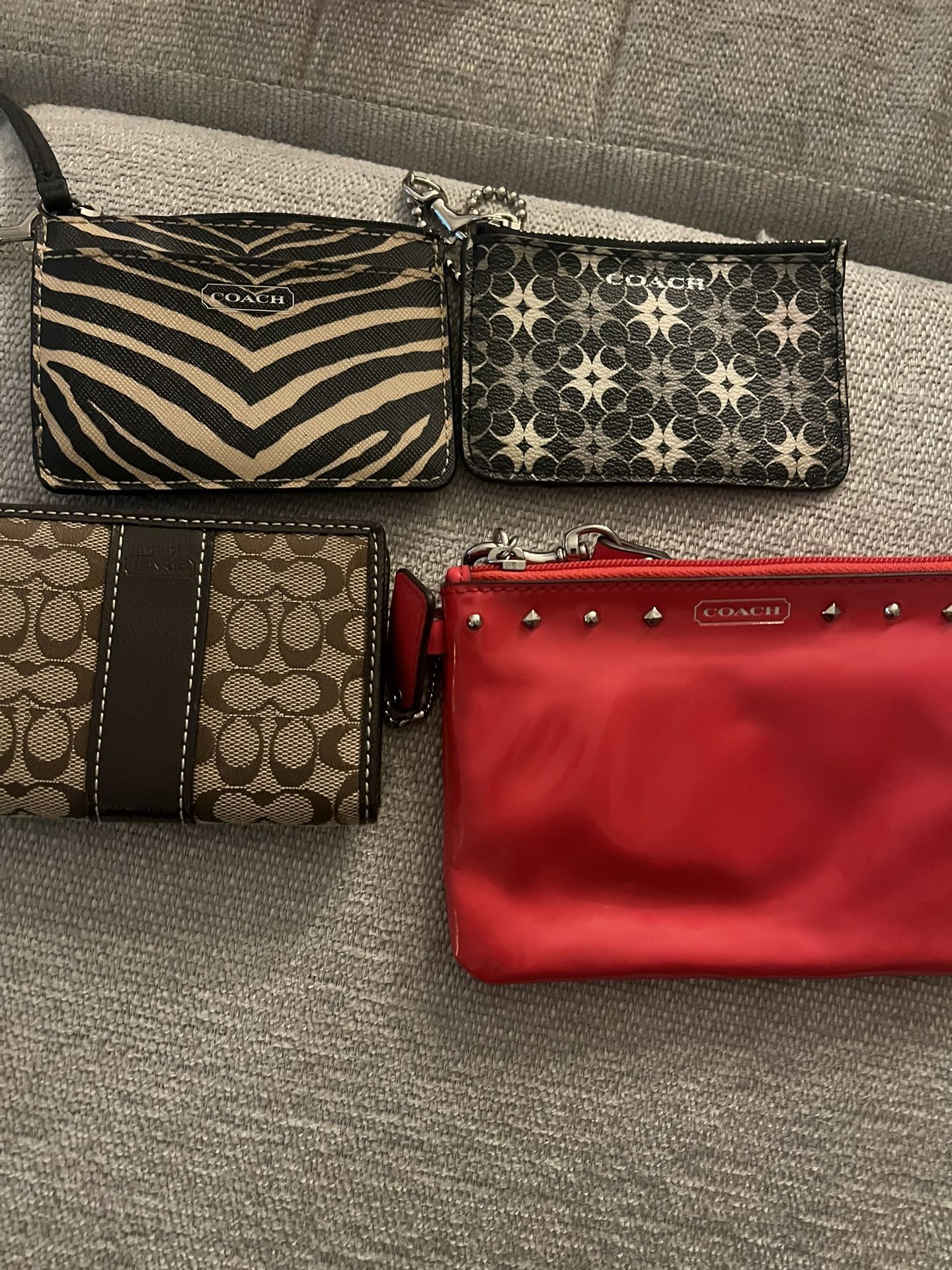 Small Coach wristlets/small wallet