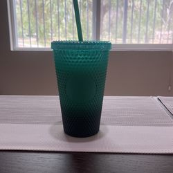 Mint Green Grande Studded Starbucks Cup