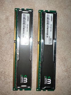 X2 4 gig DDR3 Ram sticks (8 gig total)