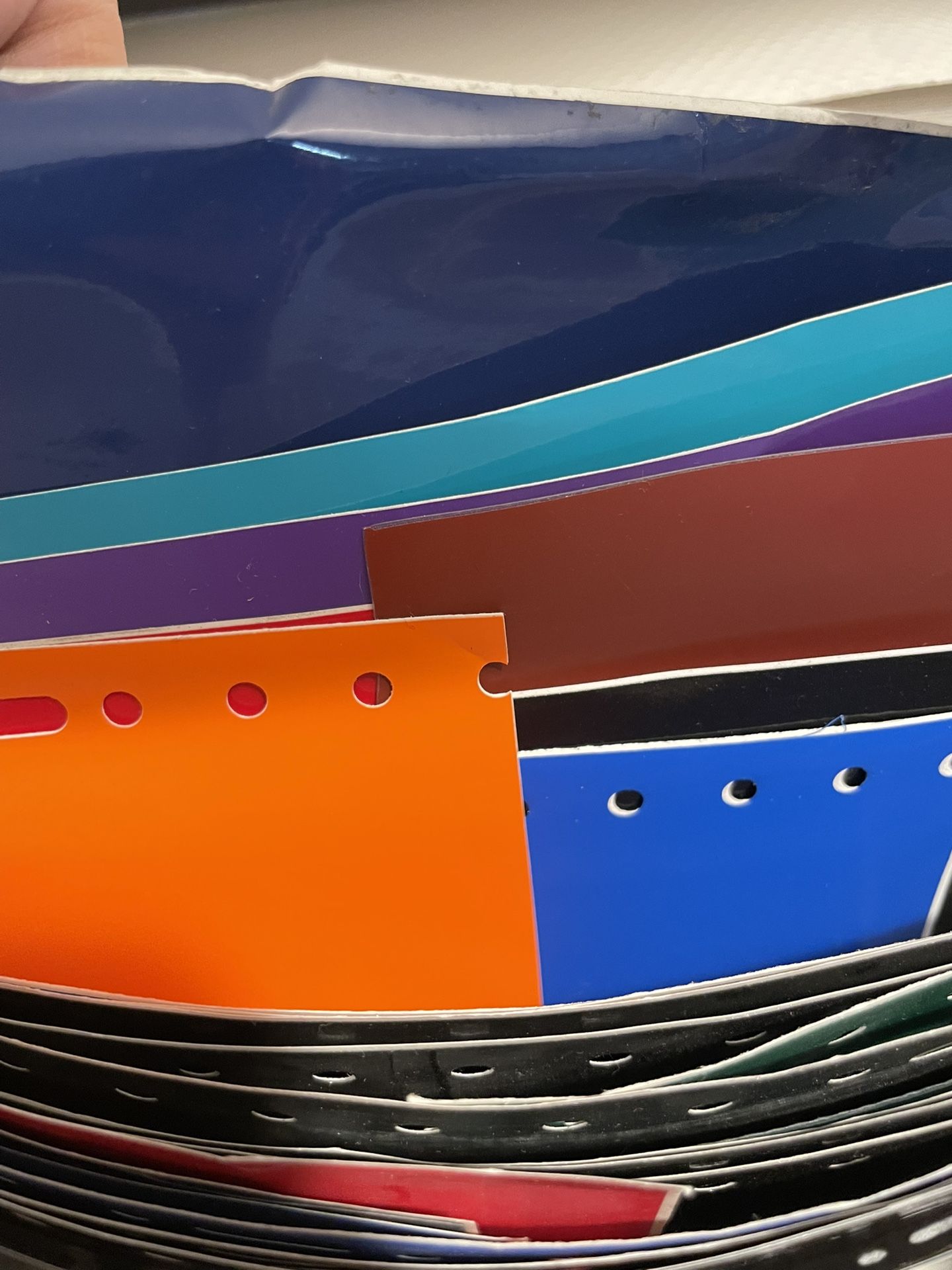 Cricket, Silhouette Vinyl Color Pieces