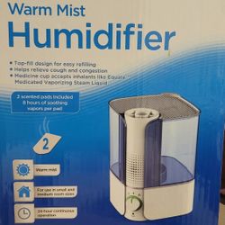 Humidifier Warm Mist equate