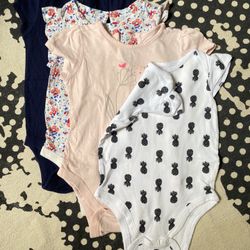 Baby Toddler Girl’s Body Size 18-24M Kids Baby GAP Clothes Pineapple Old May Birds Flowers 