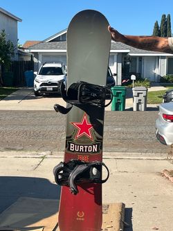 Burton King 162 Snowboard with Bindings