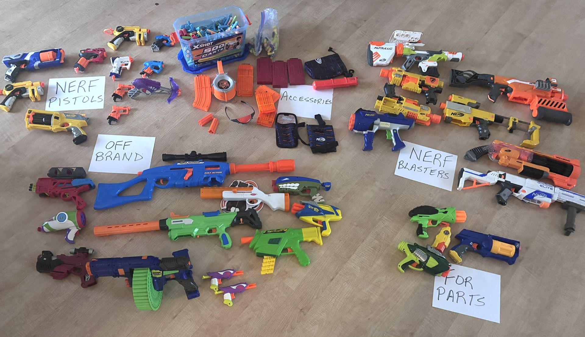 Nerf Gun Collection