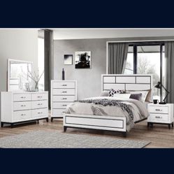 Bedroom Set 4pc On Sale Not Mattress And Box Including