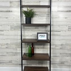 Ladder Style Leaning Wall Shelf 