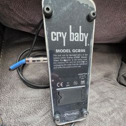 Dunlop Cry Baby Wah pedal, model GCB95