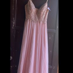 Jadore Pink Ballroom Gown Dress