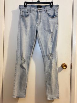 Men’s Aeropostale Super Skinny Distressed Jeans 34x30 – Like New