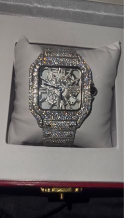 Cartier moissanite watch