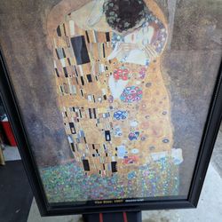 Klimt "The Kiss" Print $100 OBO