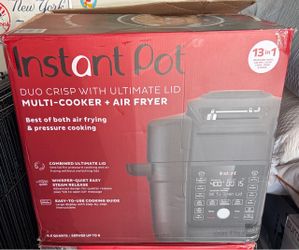 Instant Pot Duo Crisp with Ultimate Lid 13-in-1