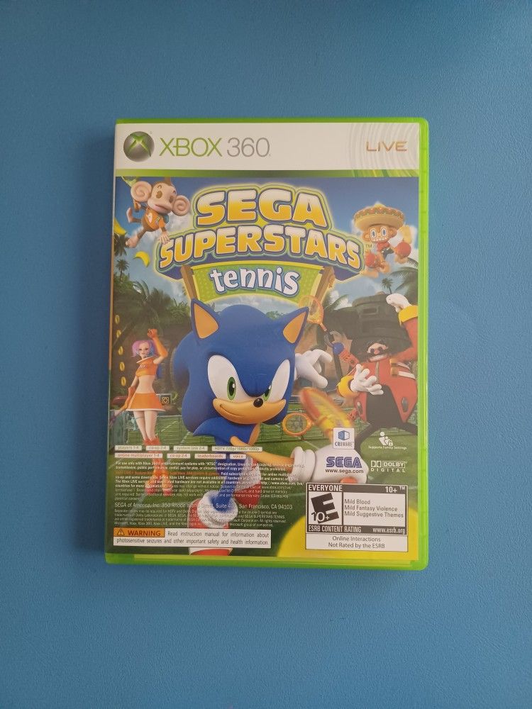 Sega Superstars Tennis / Xbox Live Arcade (Xbox 360)