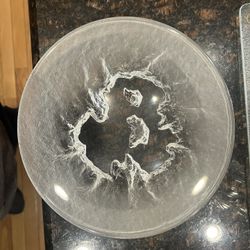 Hoya Crystal Glass Plate