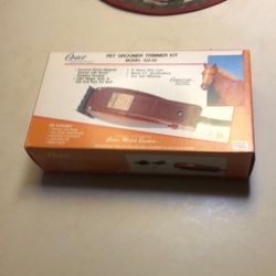 Oster Model 123-02 Pet Groomer Grooming Trimmer Kit Hair Clippers ( New- in box)