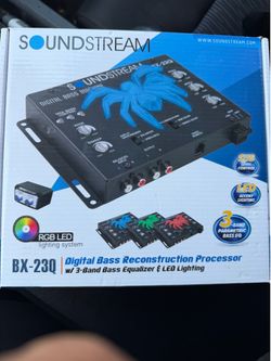 Soundstream BX-23Q Digital Reconstruction Bass Processor, Subwoofer Booster
