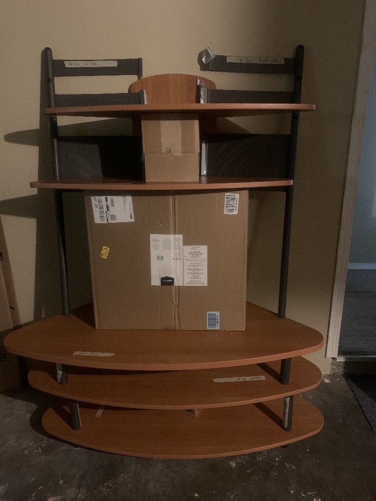 Free Corner TV Shelf Stands