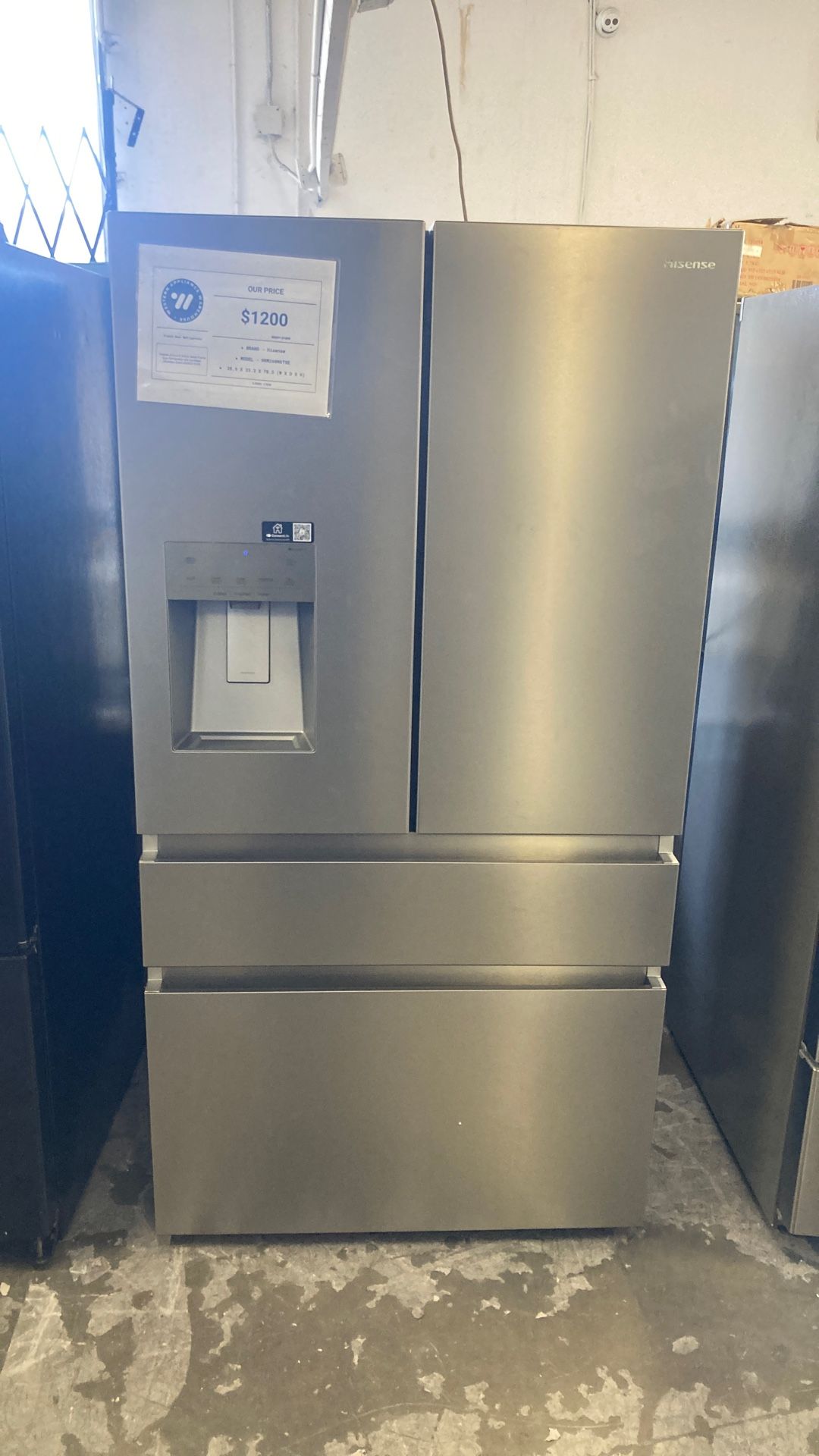 Hisense French Door Refrigerator
