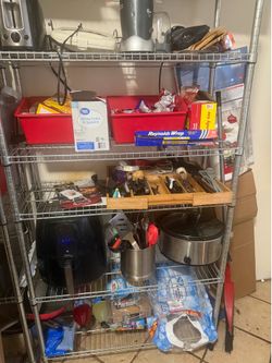 IKEA Metal Racks 6 shelves