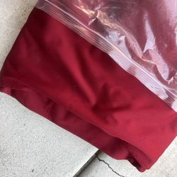 Pool Table Red Felt  Bumpers And Pockets