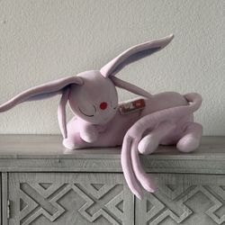 Pokemon Sleeping Espeon Plush 18" Jazwares NEW w/ Tags Eeveelution 2026