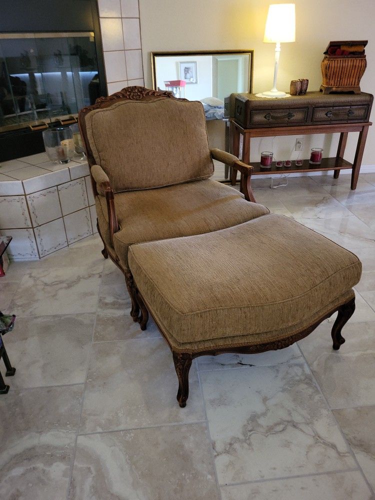 Chair And Ottoman