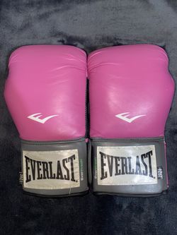 Pink Everlast Boxing Gloves