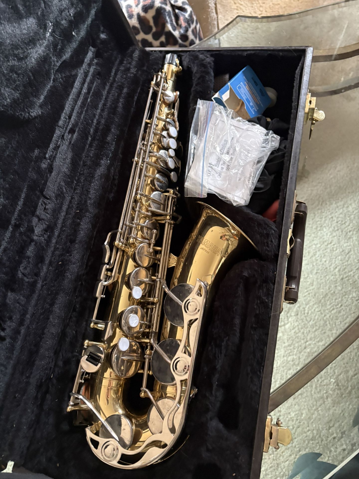 Yamaha YAS23 alto Saxophone With Case And Extras