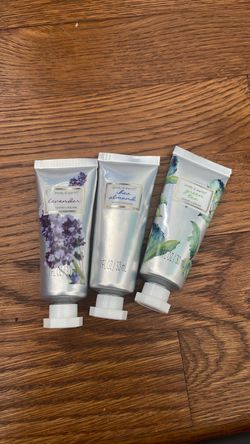 Free mini hand lotions bottles