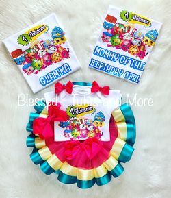 Tutu Set - Shopkins Tutu Set