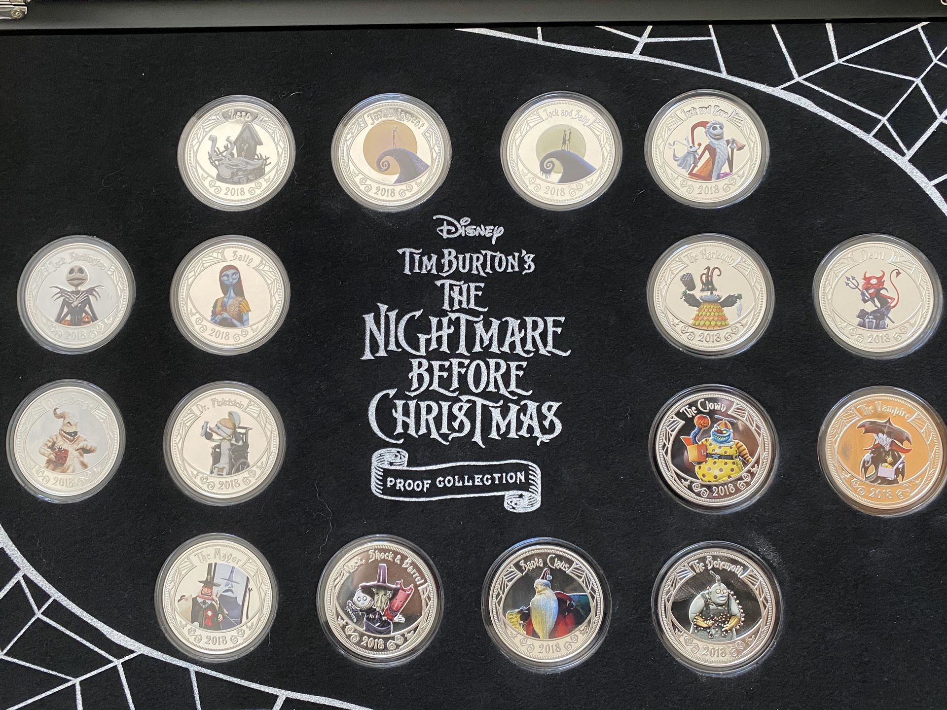 2018 Nightmare Before Christmas Proof Collection