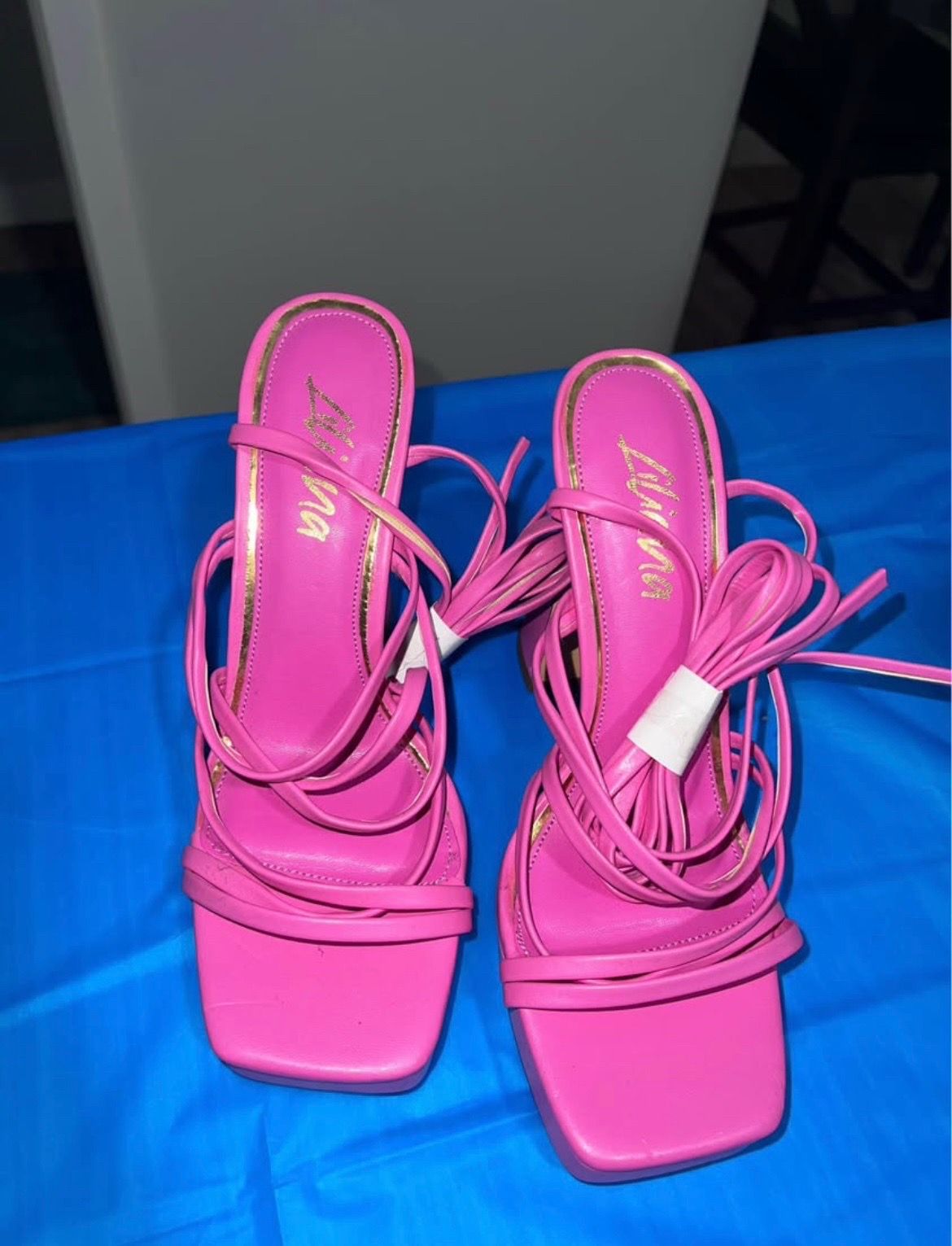 brand new, pink SHEIN heels size 8