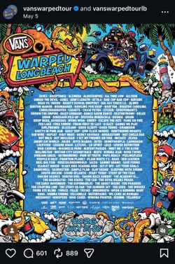 Vans warped tour tickets
